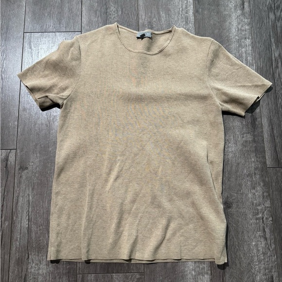 COS women’s tan 100% cotton top S - Picture 2 of 6